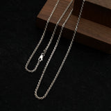 Sterling Silver Chain Necklace