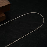 Sterling Silver Chain Necklace