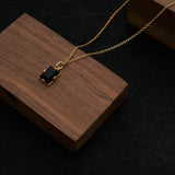 Onyx Pendant Necklace