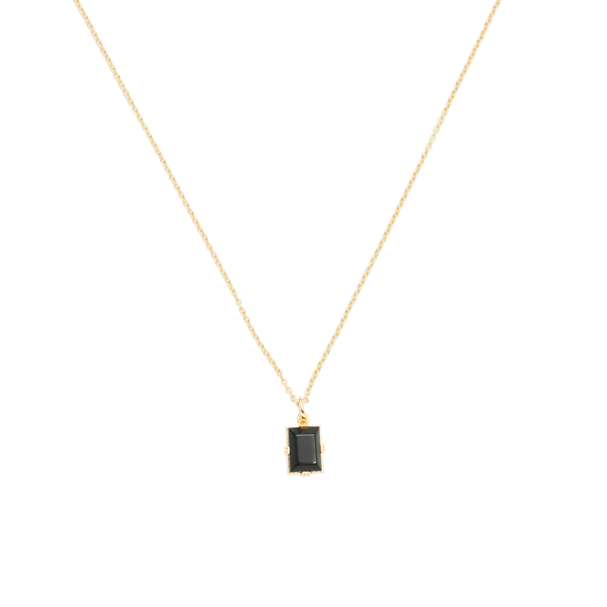 Onyx Pendant Necklace