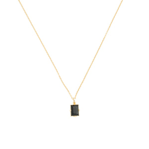 Onyx Pendant Necklace